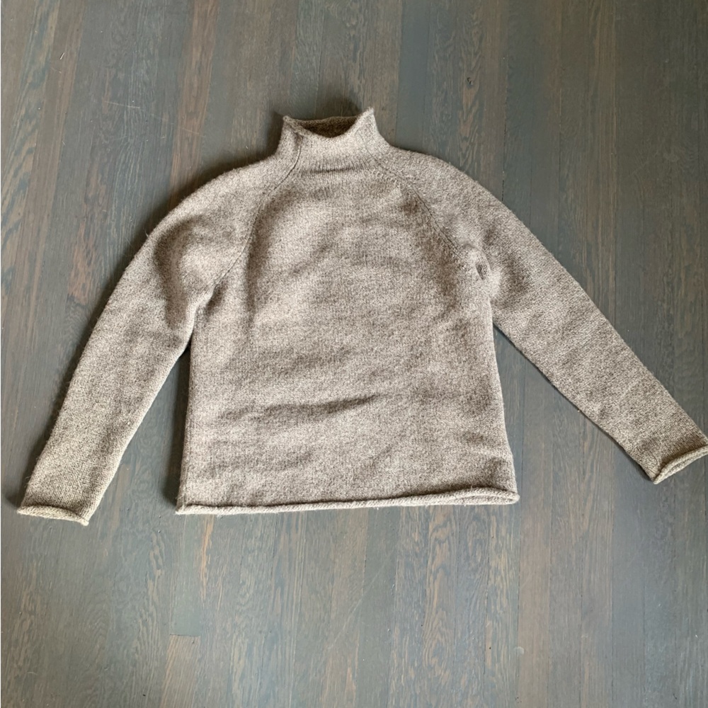 J. Crew Vintage Roll-Neck Sweater